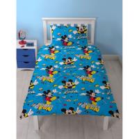 Mickey & Friends Reversible Single Duvet Cover Bedding Set Extra Image 1 Preview